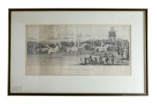 "Northumberland Races, 1826. The Memorable Contest between Bonny Pit Lad, Sprig of Talent, Slim