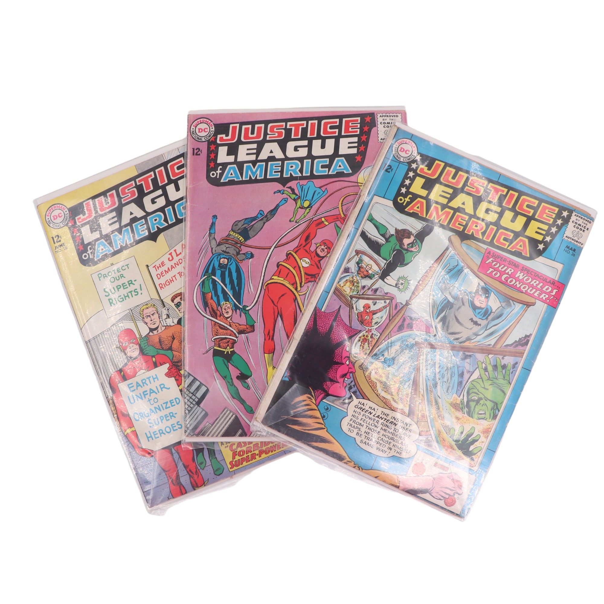 A large quantity of 1960s DC Justice League of America comic books, issue numbers 3 to 36 (not - Image 2 of 4