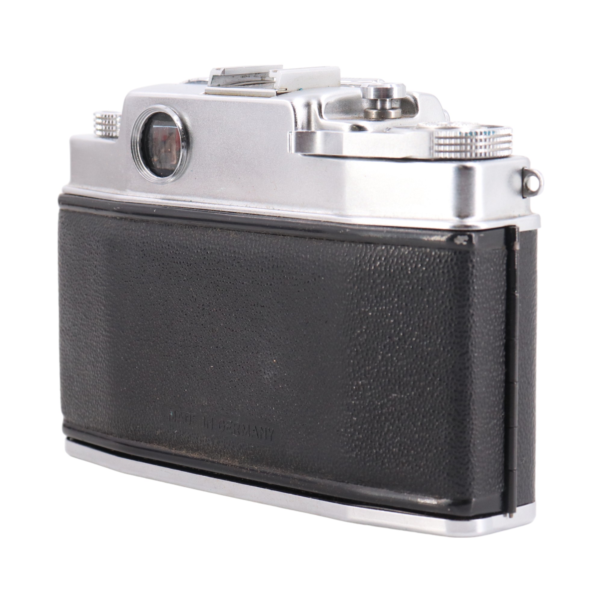 An Agfa Ambi Silette 35mm Film Rangefinder Camera, in leather case,1957-1961, mounted with an Agfa - Image 8 of 8