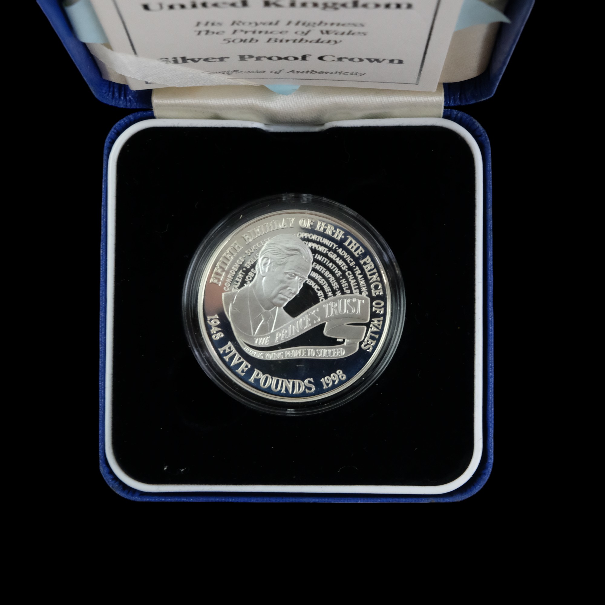 A group of silver proof royal commemorative coins including a 1996 70th Birthday crown, 1981 royal - Image 15 of 34
