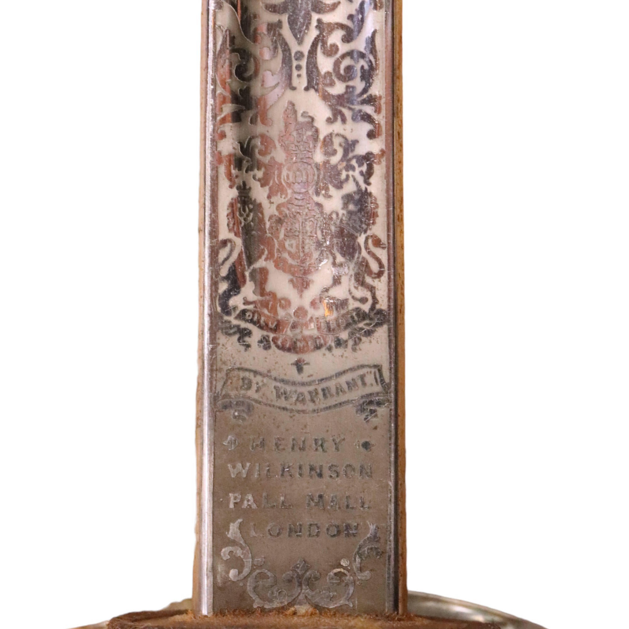 A George V Pattern 1897 infantry officer's sword, by Wilkinson, its guard bearing an affixed - Image 3 of 7