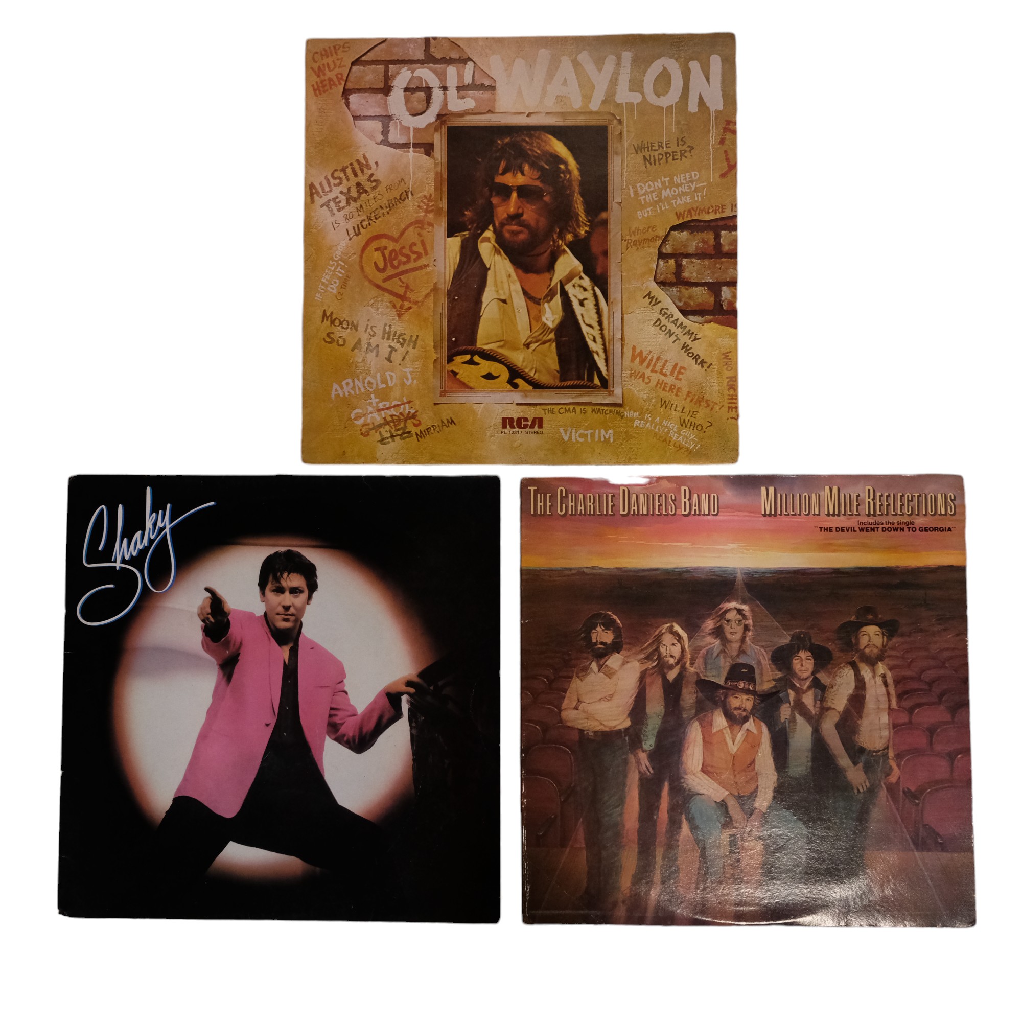 A quantity of vinyl record albums and singles including Madonna, Fleetwood Mac, Status Quo, etc - Image 3 of 6