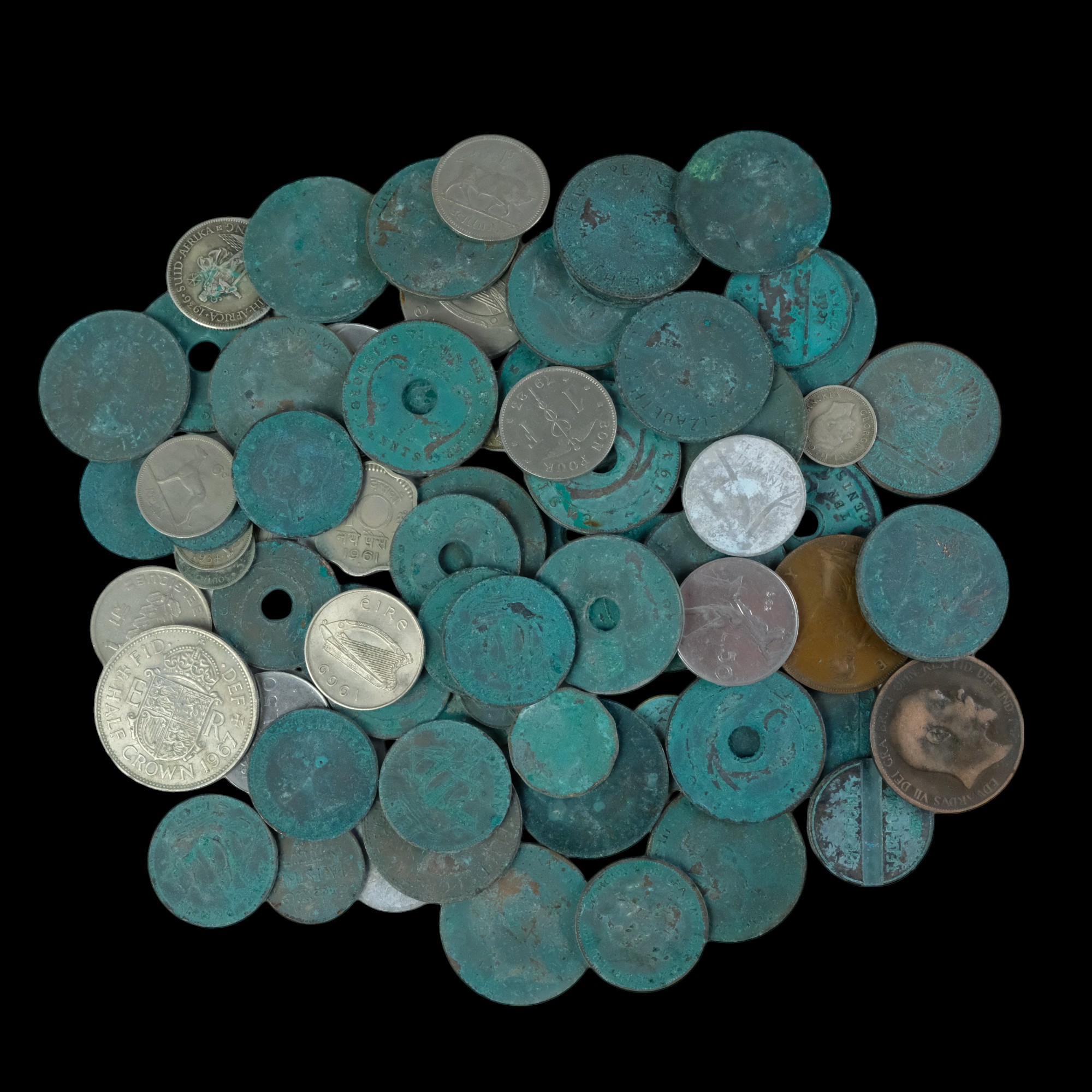A small group of GB and world coins - Image 2 of 4
