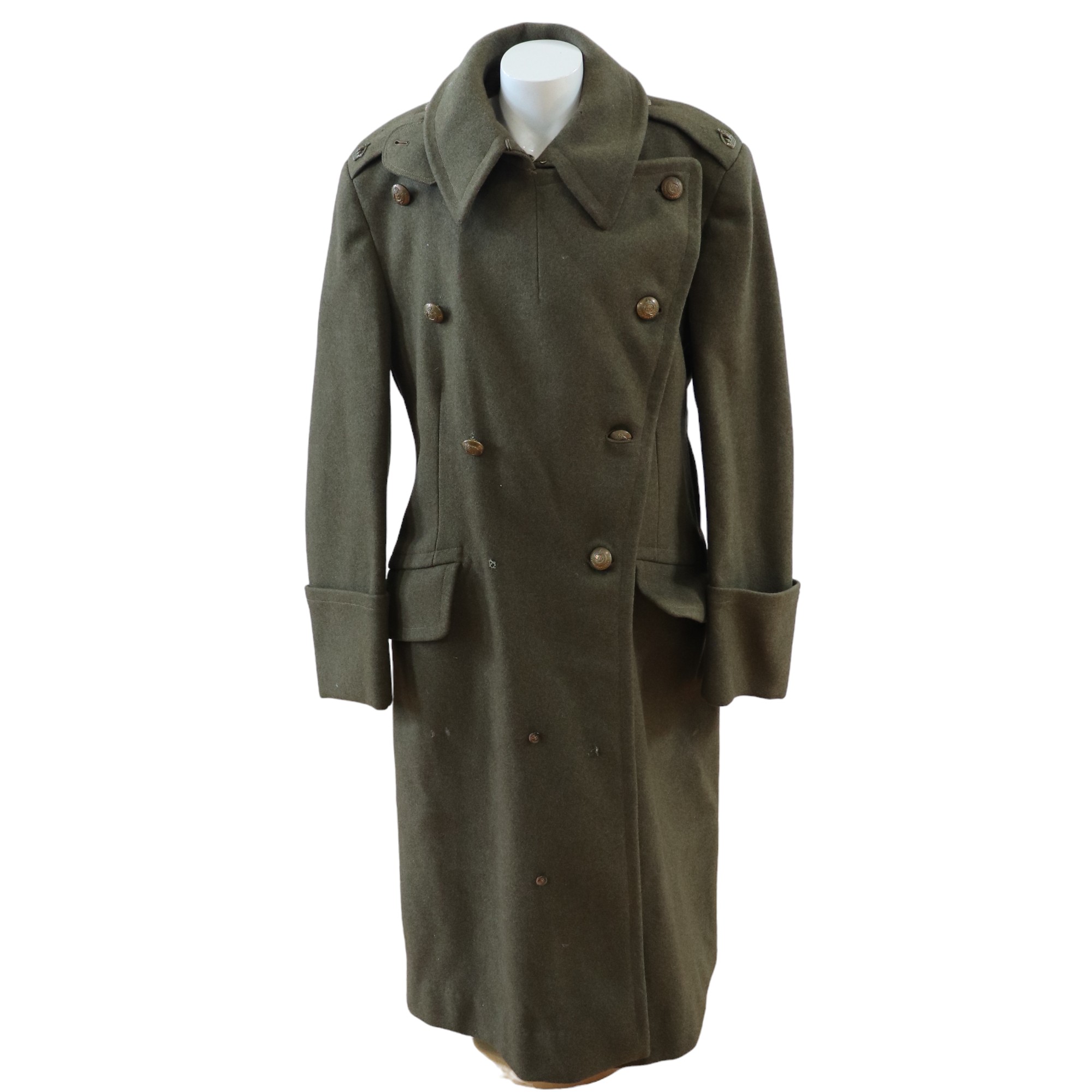 A 1943 dated army officer's greatcoat