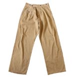 A pair of 1942 Pattern Khaki Drill Trousers