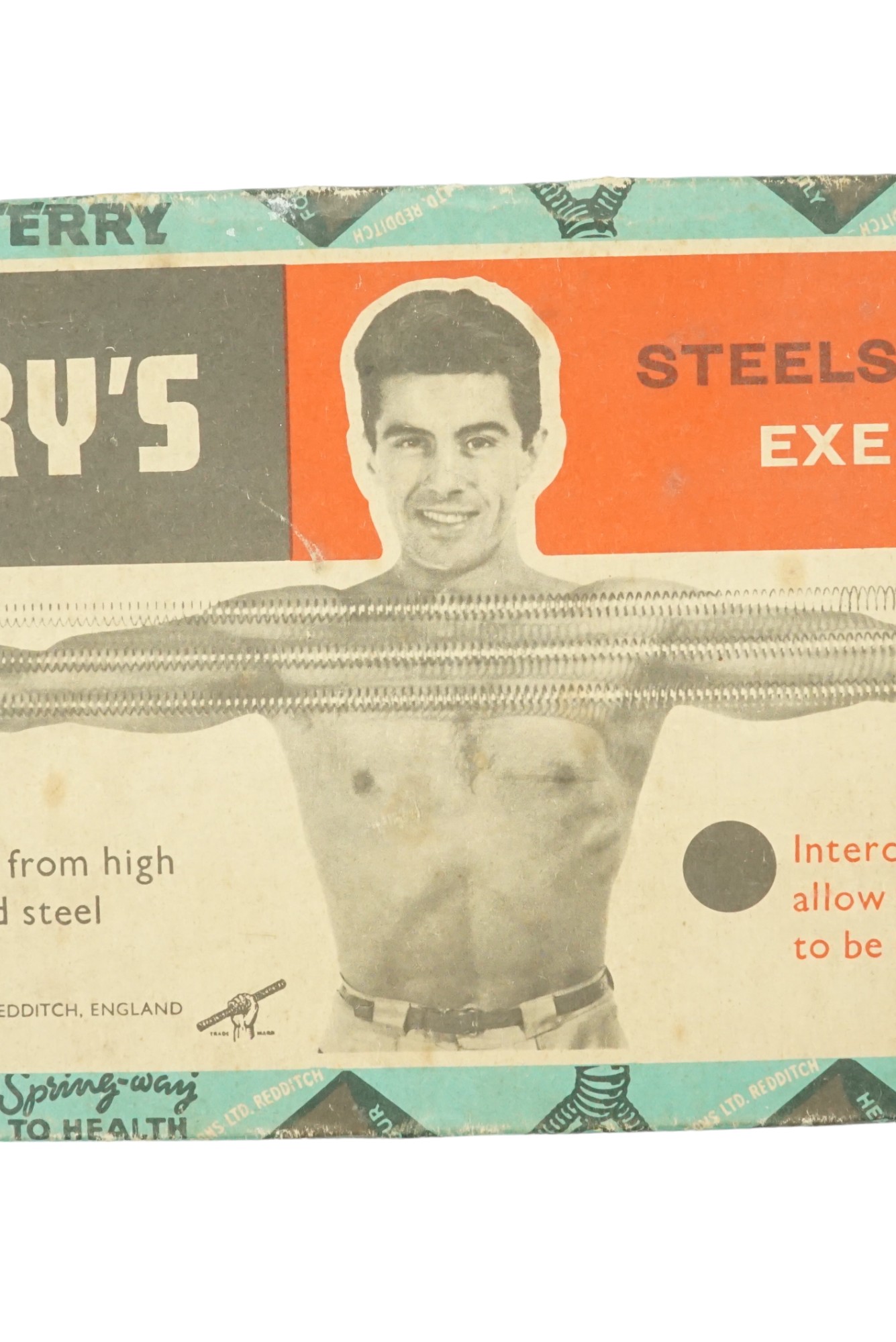 "Terry's Steelstrand Exerciser", in original carton, circa 1960s, [manufactured by Herbert Terry, - Image 3 of 6