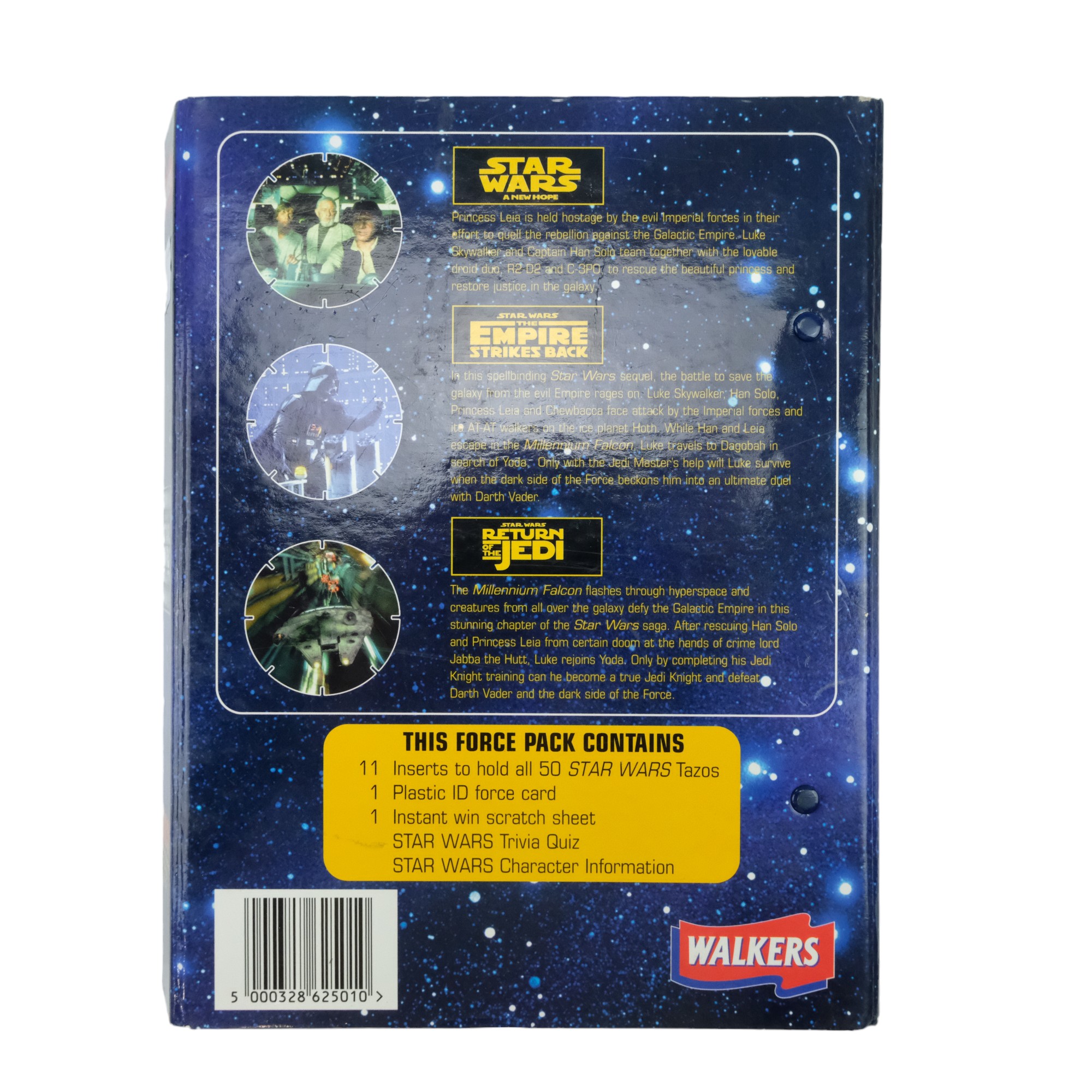 The Star Wars Trilogy edition Tazo collectors force pack - Image 5 of 5