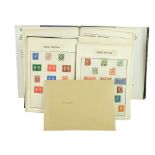 A Wanderer stamp album containing a 1940s collection of 19th Century and later GB and world stamps