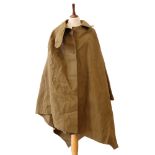 A 1945 British army groundsheet / cape
