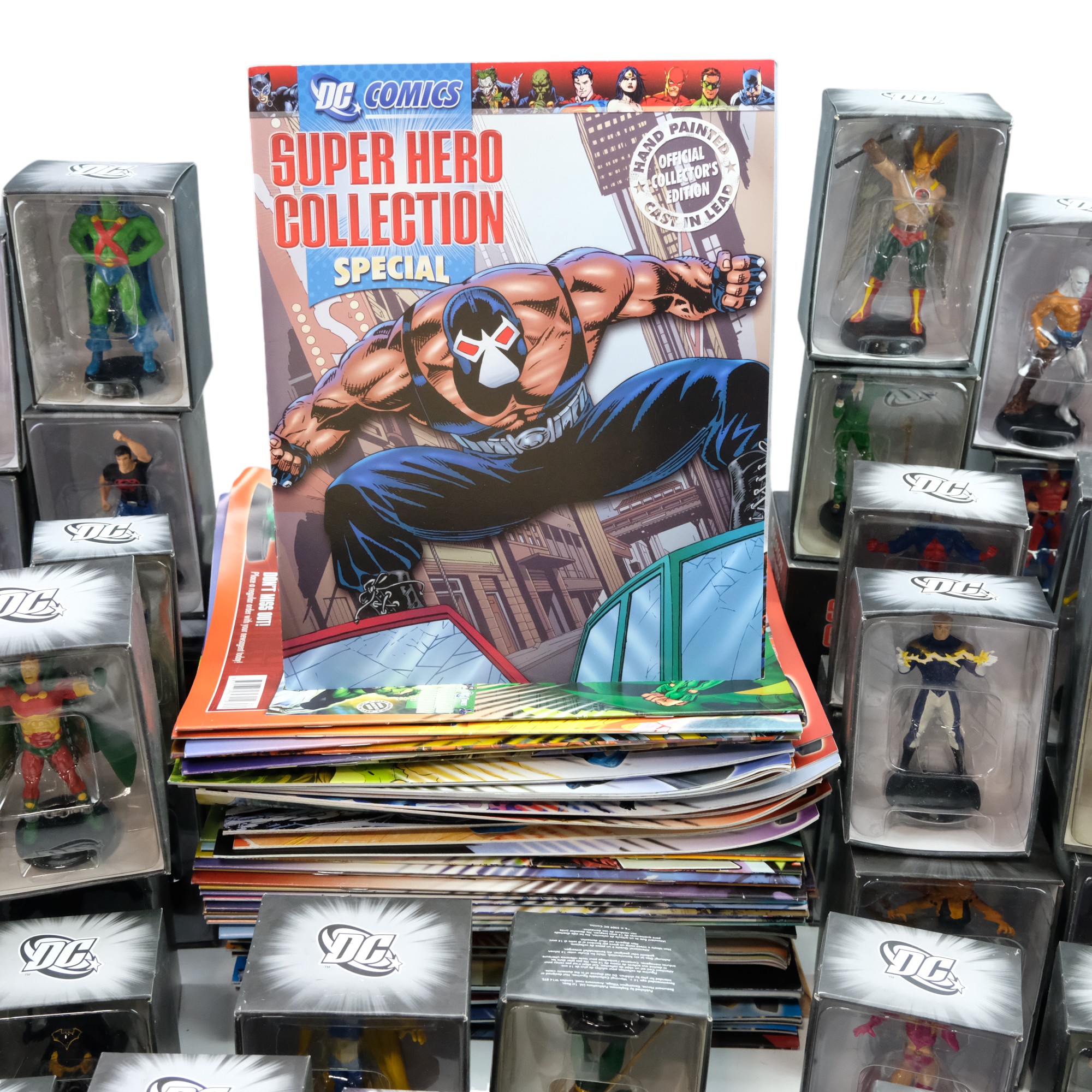 "DC Comics Super Hero Collection", a complete set of 120 figurines and magazines by Eaglemoss - Image 2 of 9