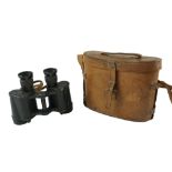 A cased set of 1944 British army No 2 Mk III binoculars