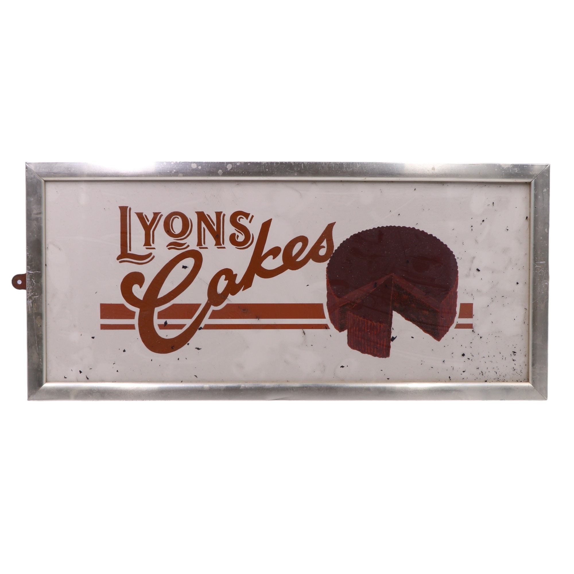 Seven hand-painted and transfer-printed advertising boards including Lyons Cakes, Hovis, and Mr - Image 5 of 8