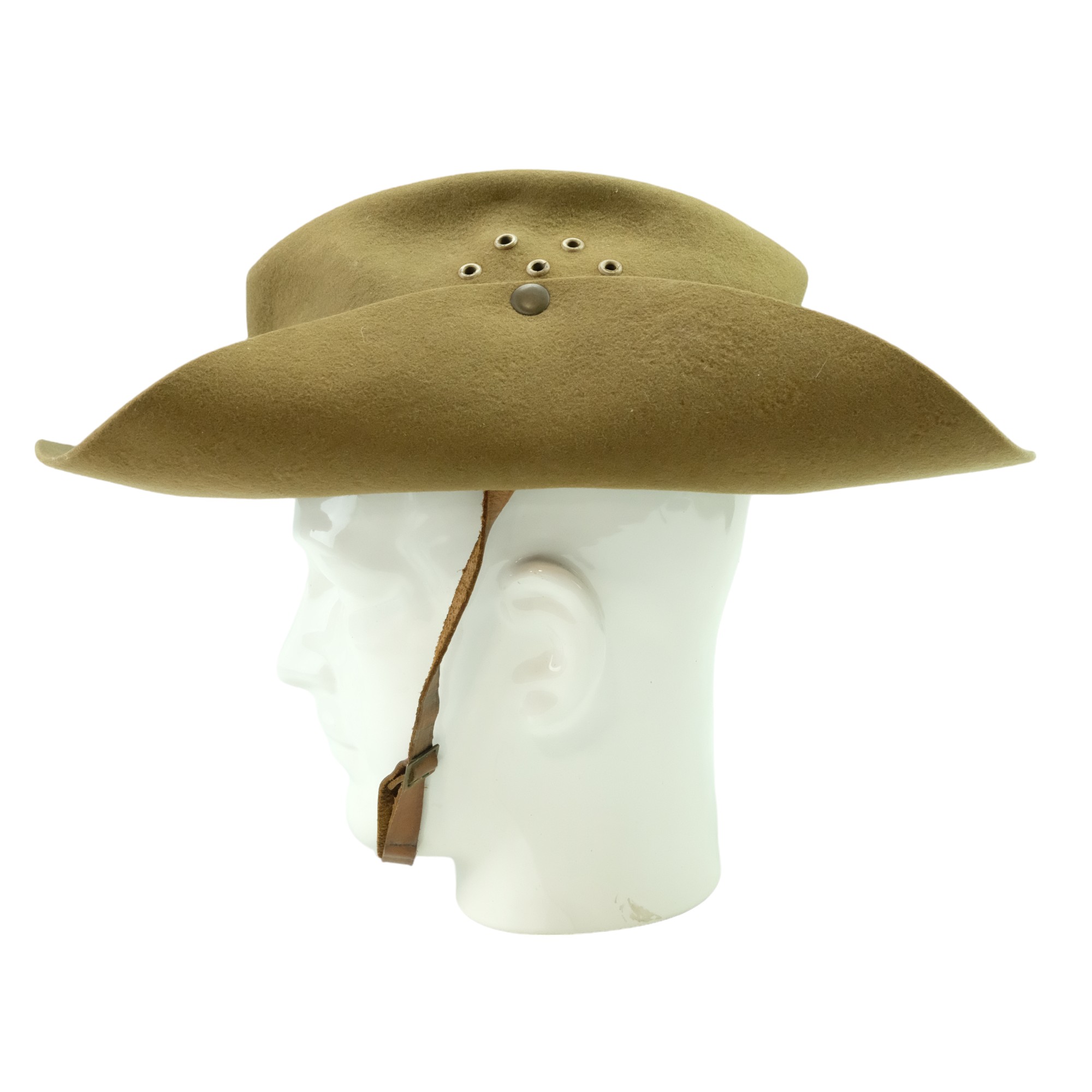 A 1945 Royal Army Medical Corps officer's bush hat, bearing the inscribed name Lieut Frith and an - Image 3 of 7