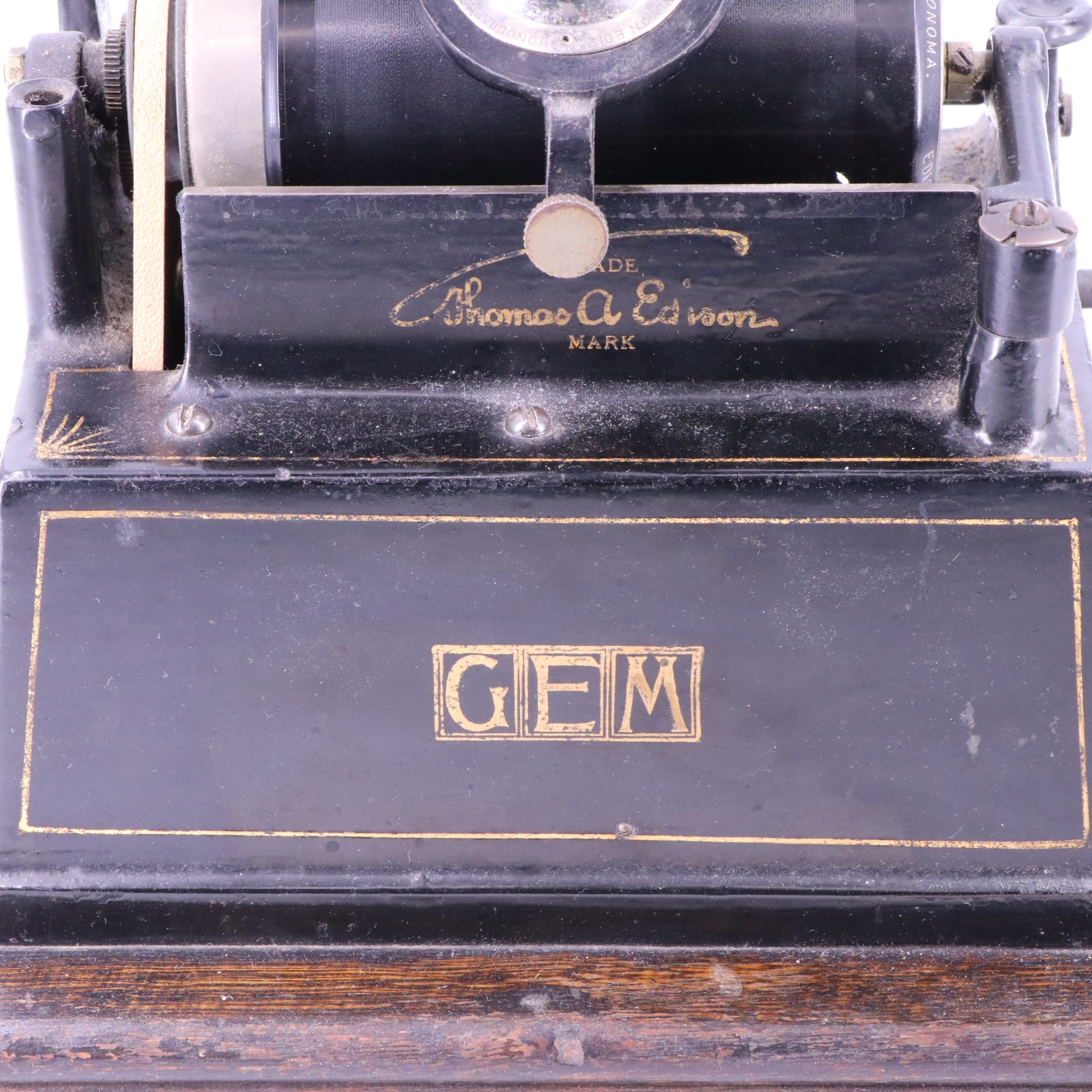 A late 19th / early 20th Century Edison Gem phonograph - Image 3 of 6