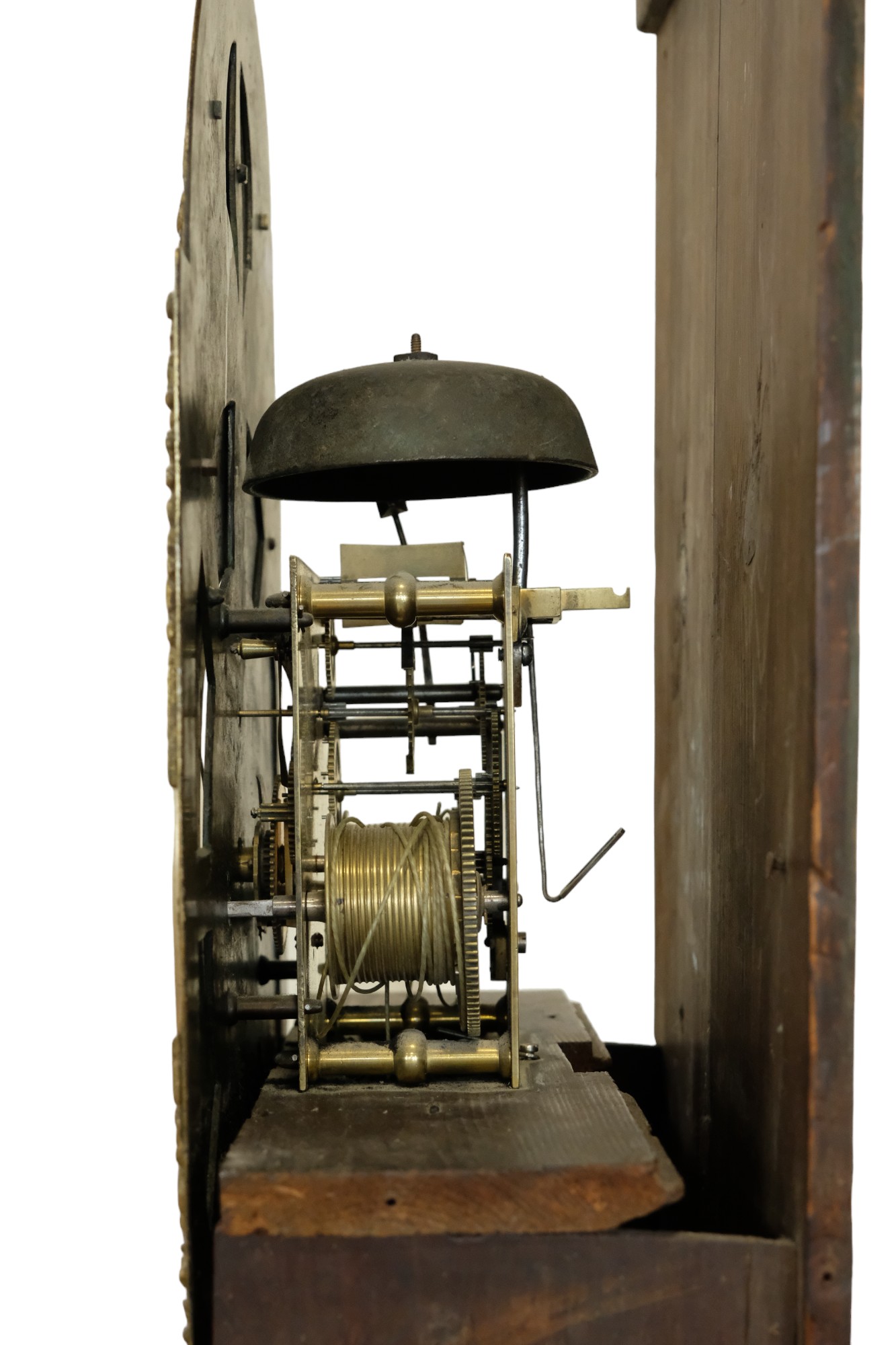 A George III Scottish mahogany long case clock by Robert Coates of Hamilton, the 8-day movement - Image 6 of 7