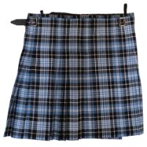 An Ancient Clark tartan kilt, by Lochcarron Mills, 100% pure wool, waist 42 and length 25 inches