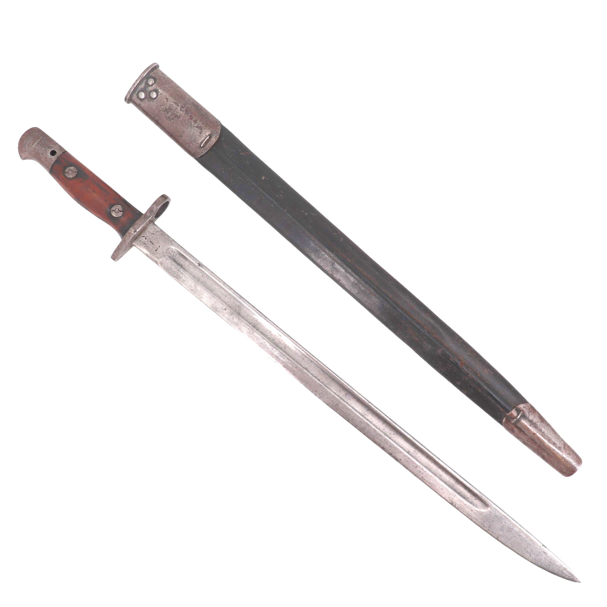 A British Pattern 1888 Mk I bayonet - Image 2 of 4