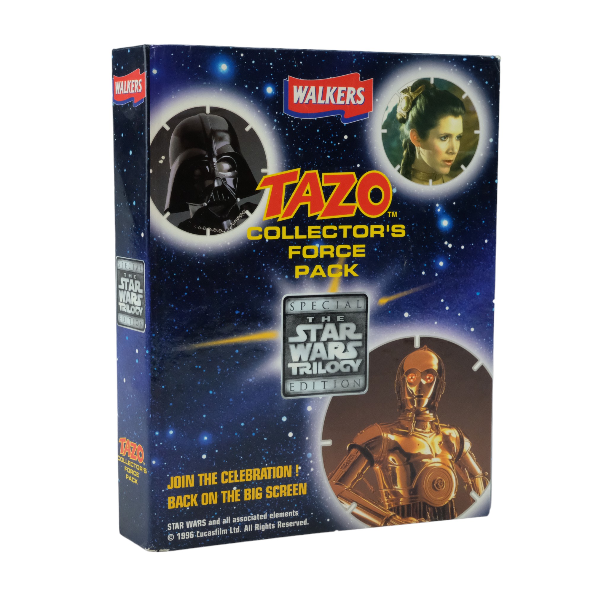 The Star Wars Trilogy edition Tazo collectors force pack