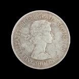 A QEII five shillings for the British Exhibition in New York 1960 [ Although commemorating the