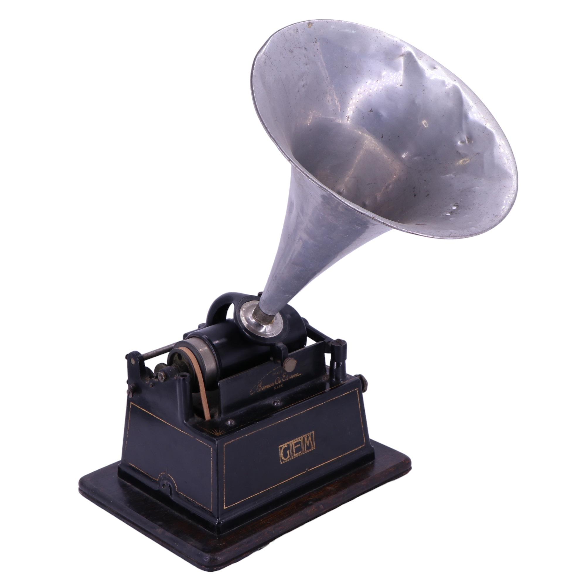 A late 19th / early 20th Century Edison Gem phonograph - Image 2 of 6