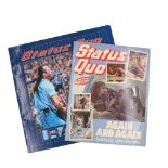 Two Status Quo publications: "Again and Again" and "Rockin' All Over The Years"