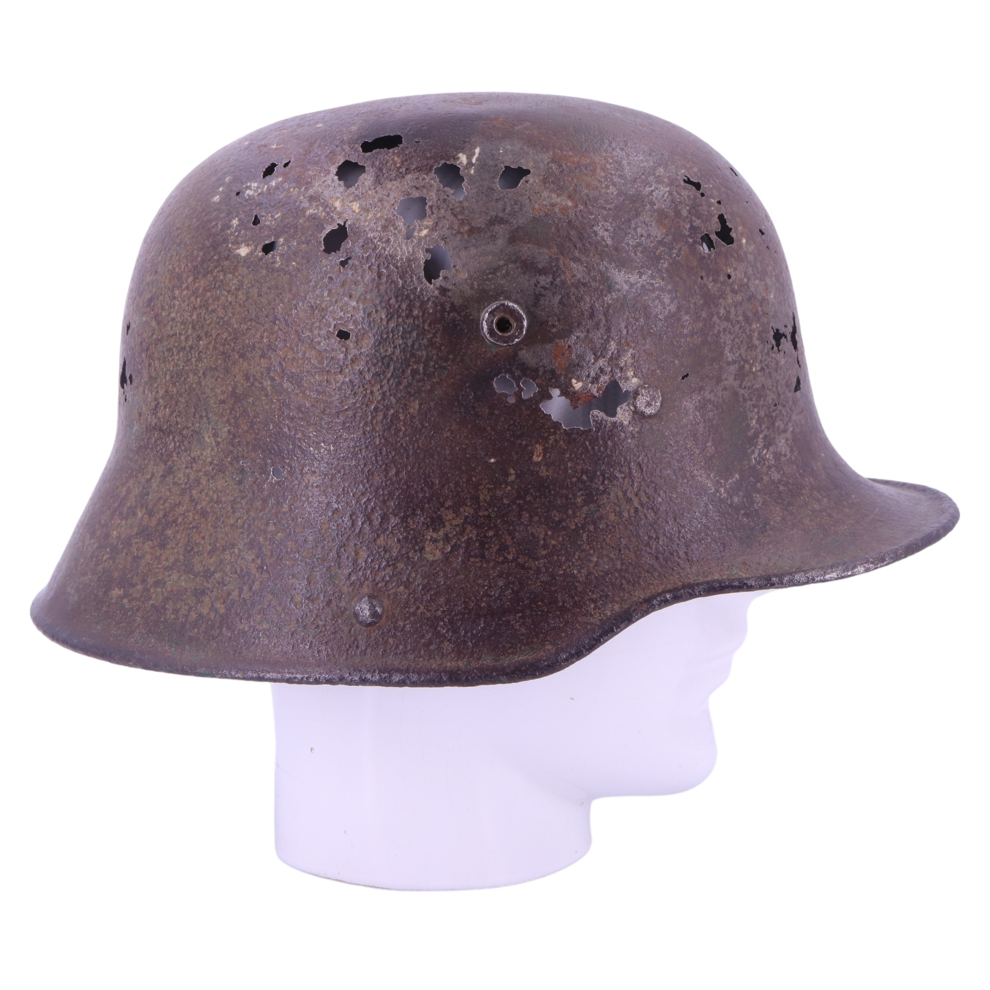 A relic Imperial German steel helmet - Image 3 of 7