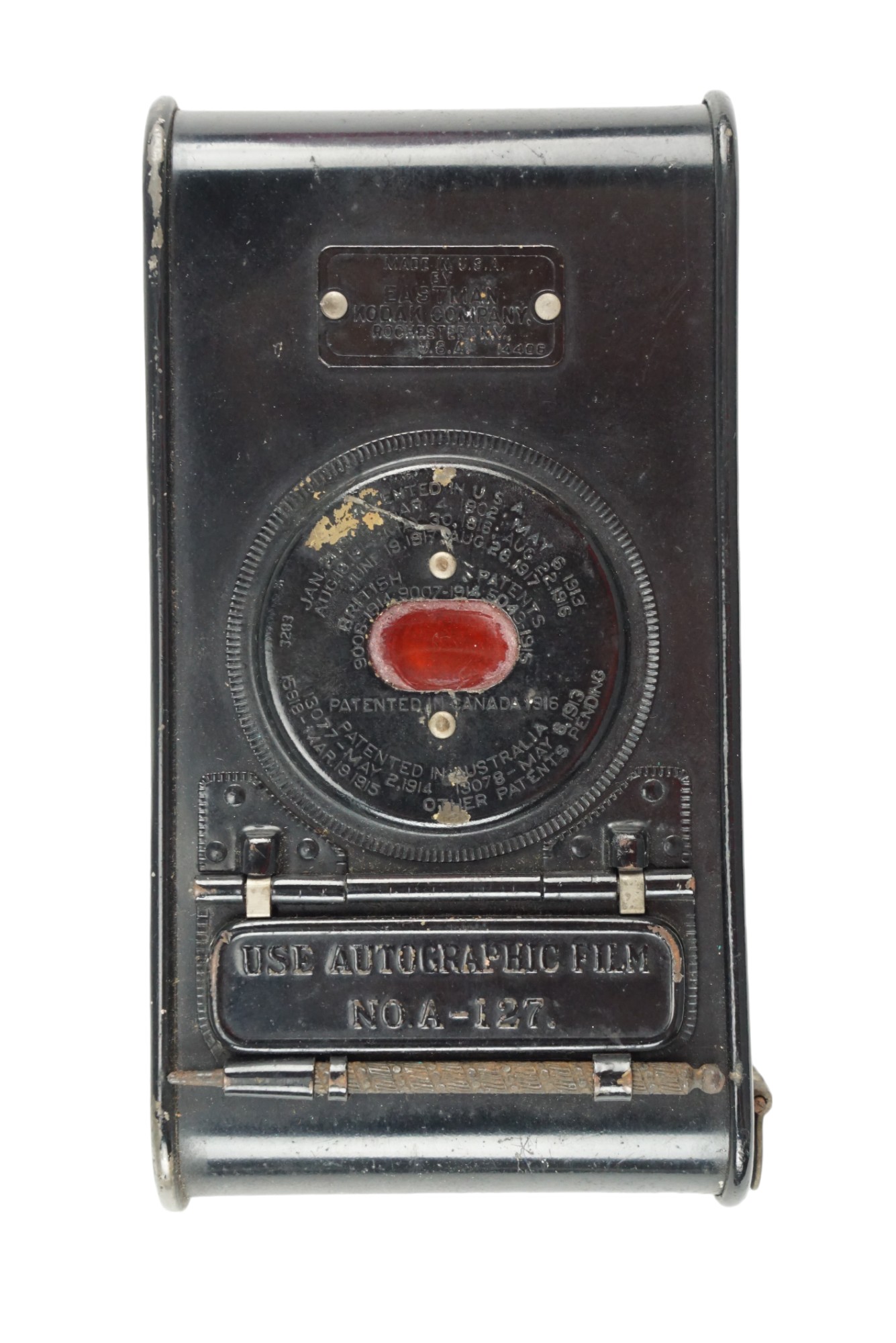 A Great War period Kodak Vest Pocket Camera. [The VPC was widely advertised as ‘The Soldier’s Kodak’ - Image 5 of 5