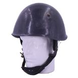 A Yugoslavian police M33 helmet