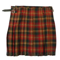 A Maple Leaf tartan kilt, 100% wool, waist 42 and length 24 inches