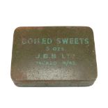 A 1943 British Army Boiled Sweets ration tin