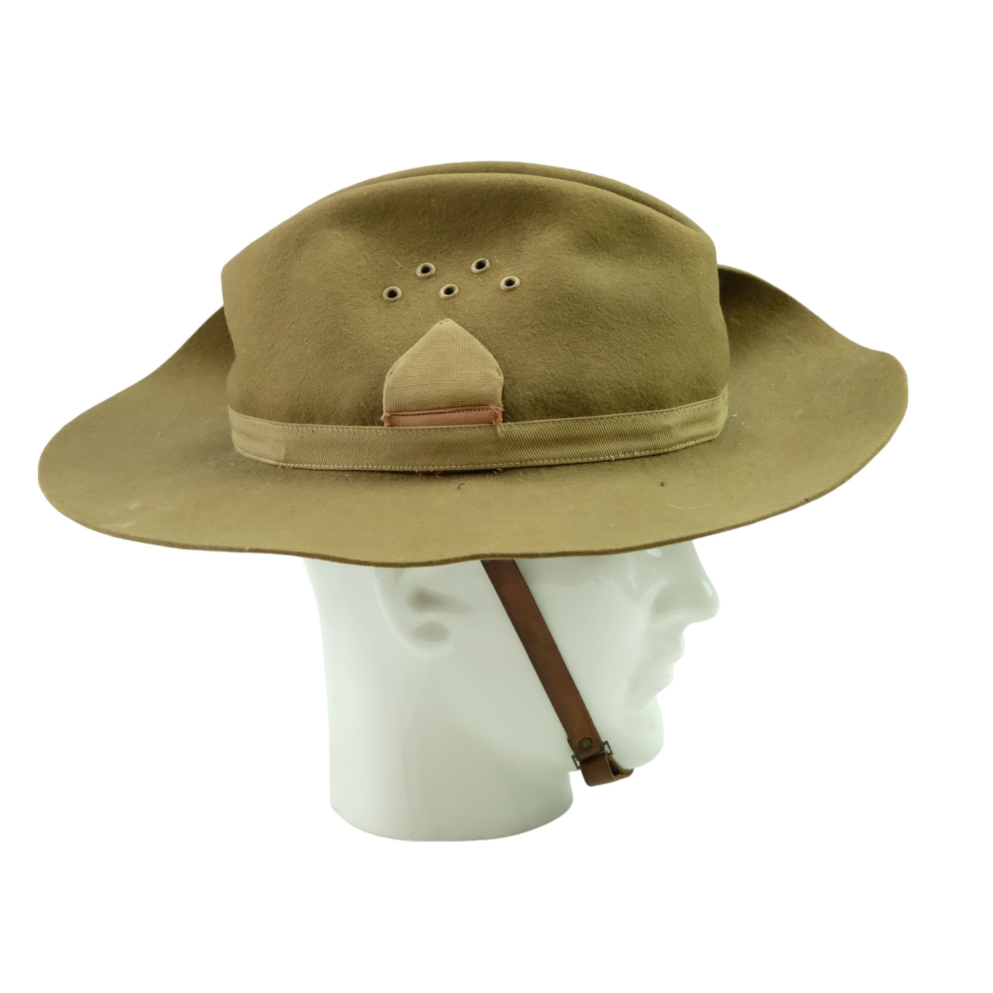 A 1945 Royal Army Medical Corps officer's bush hat, bearing the inscribed name Lieut Frith and an - Image 5 of 7