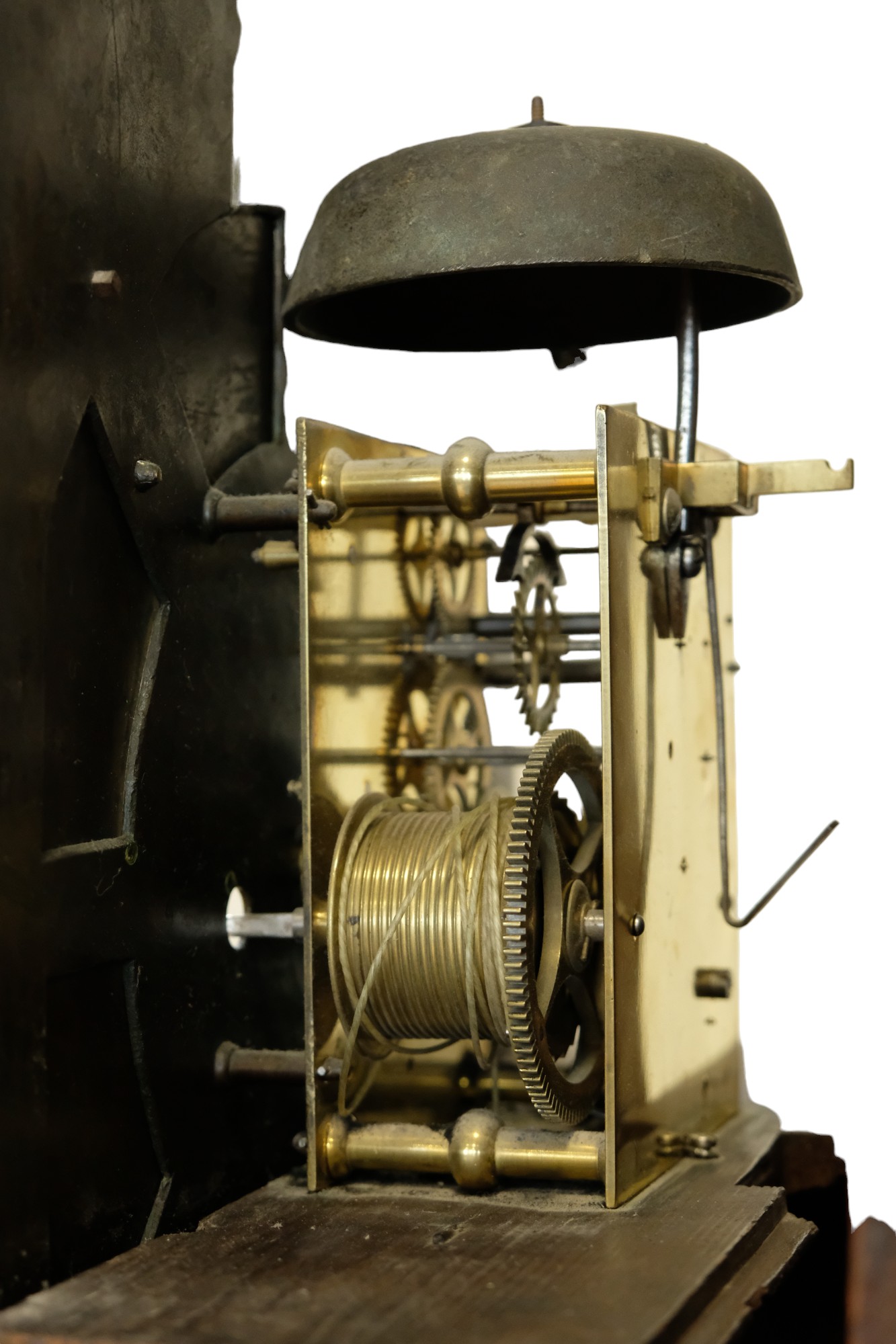 A George III Scottish mahogany long case clock by Robert Coates of Hamilton, the 8-day movement - Image 7 of 7