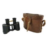 A cased set of Second World War RAF binoculars, Air Ministry Stores Reference 6E/471