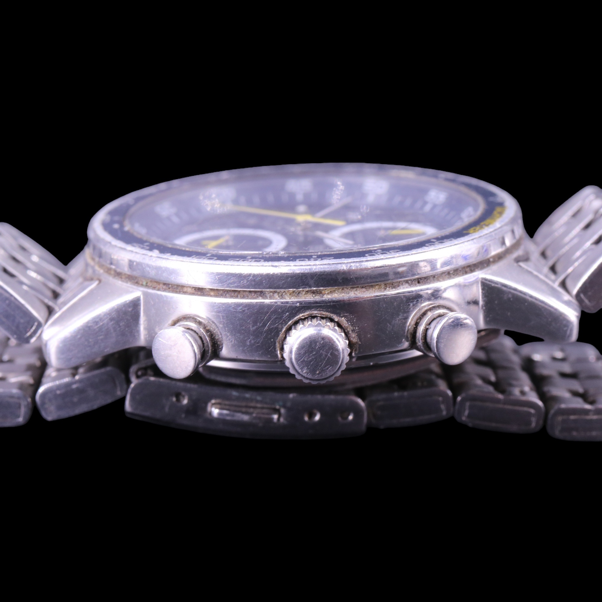 A Seiko quartz chronograph wristwatch, 7T92-OKN8 R 2, together with A Seiko Kinetic SQ50, 5M42- - Image 5 of 9