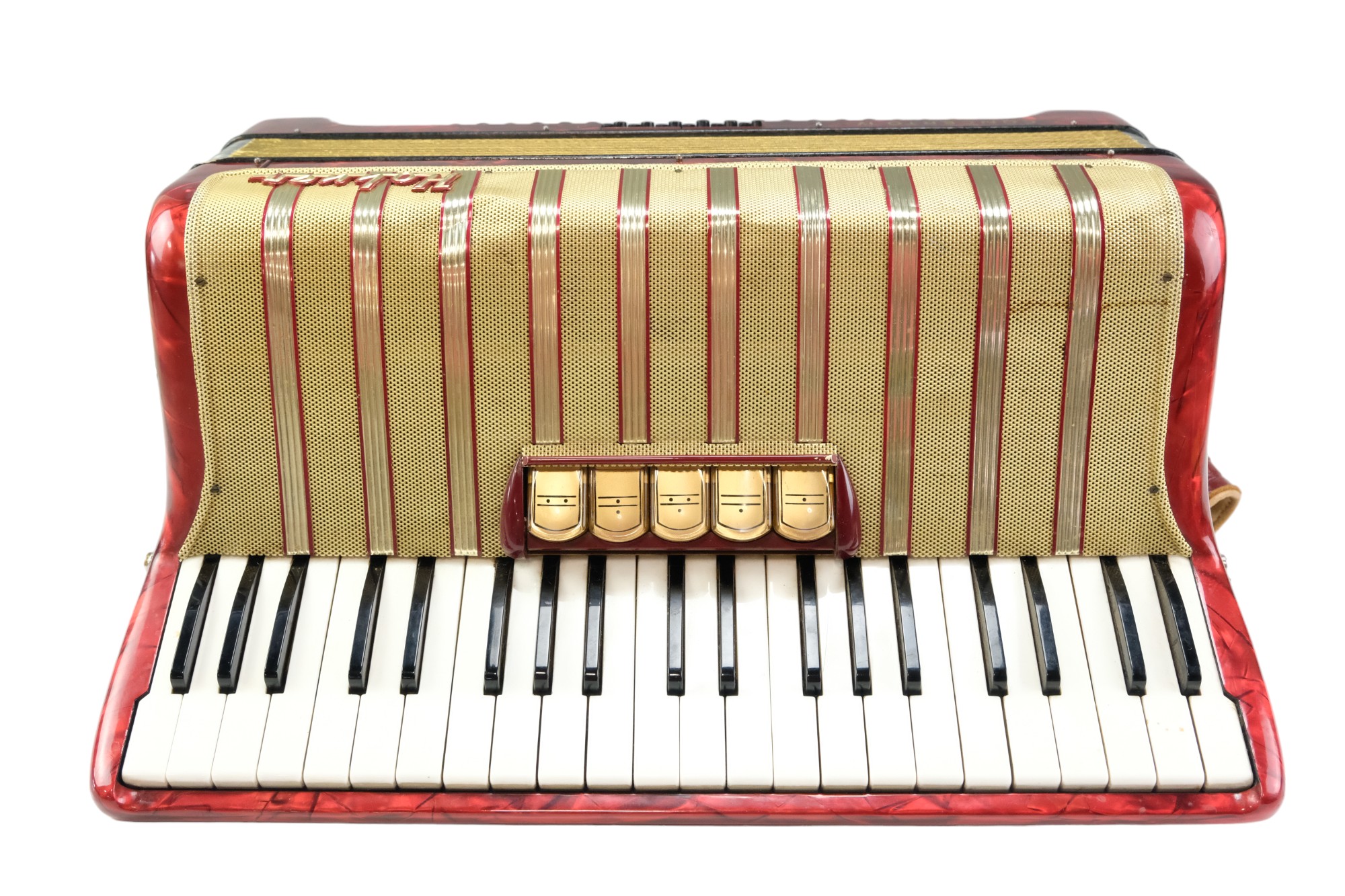 A cased Hohner Concerto IV accordion - Image 2 of 4