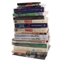 A group of books on the Great War