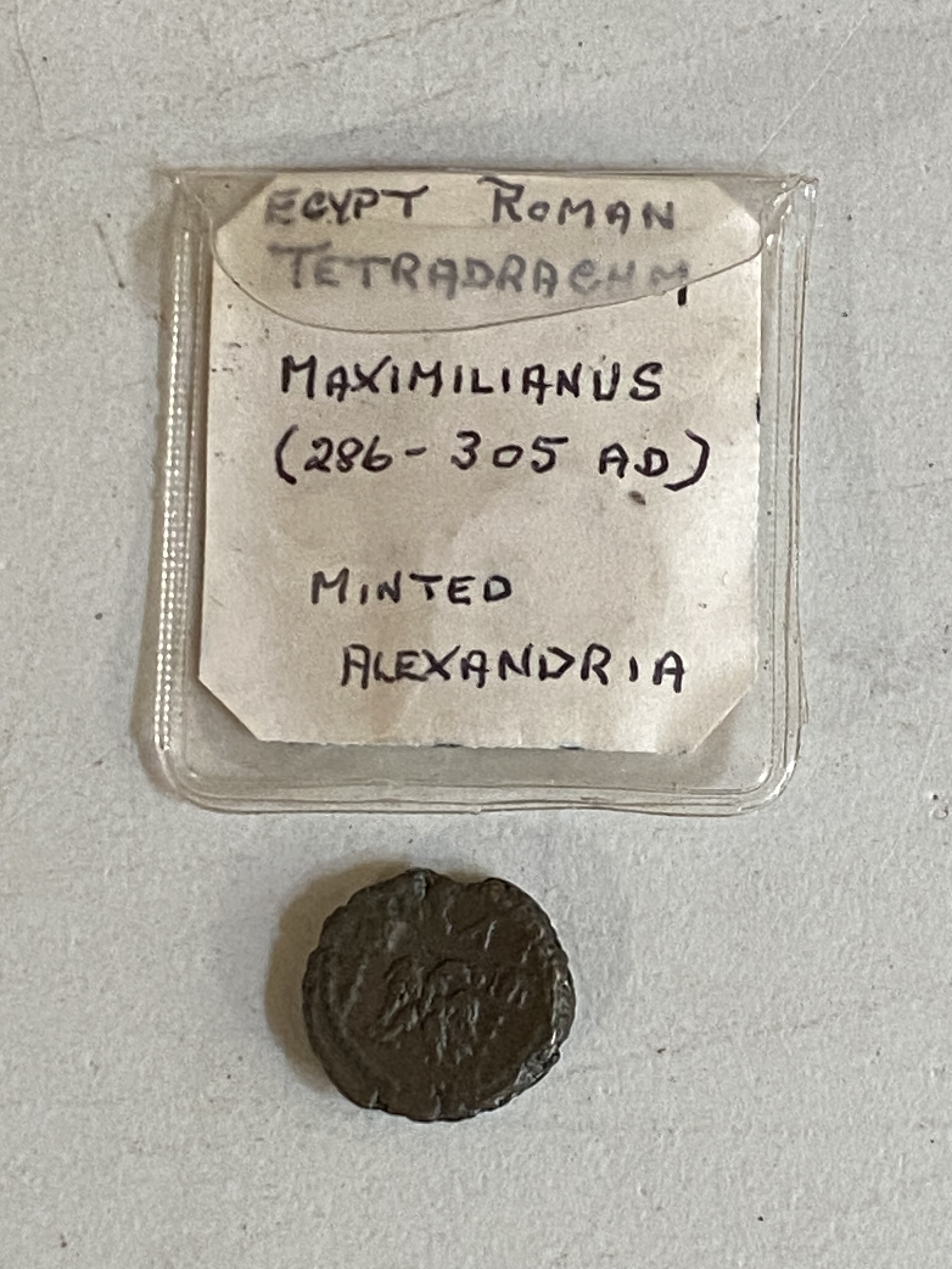 A collection of Classical / ancient coins including Roman, Egyptian and Greek - Image 14 of 16