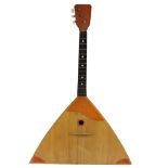 A vintage Russian balalaika, 68 cm