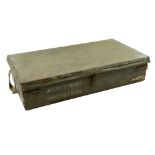A Second World War Home Guard Z-Battery Rocket Projector 3-inch accessories case