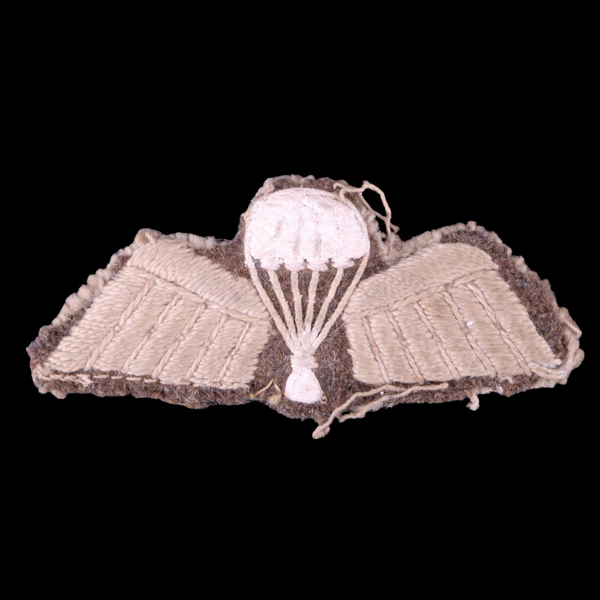 A set of early Second World War / Far East Theatre British / Indian Army parachute wings
