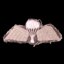 A set of early Second World War / Far East Theatre British / Indian Army parachute wings