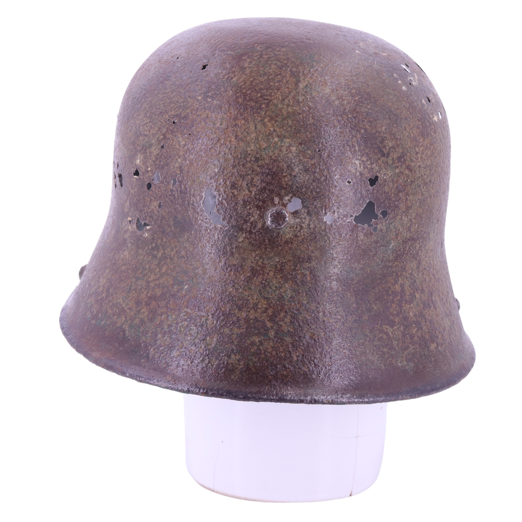 A relic Imperial German steel helmet - Image 4 of 7