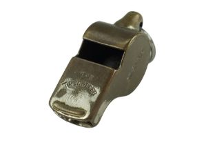 A Manchester Ship Canal Acme Thunderer pea whistle