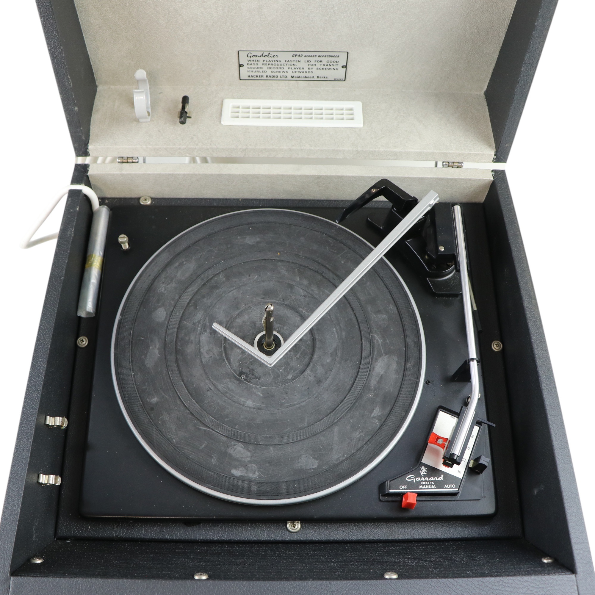 A 1960s Hacker record player, model no GP42 - Image 3 of 6