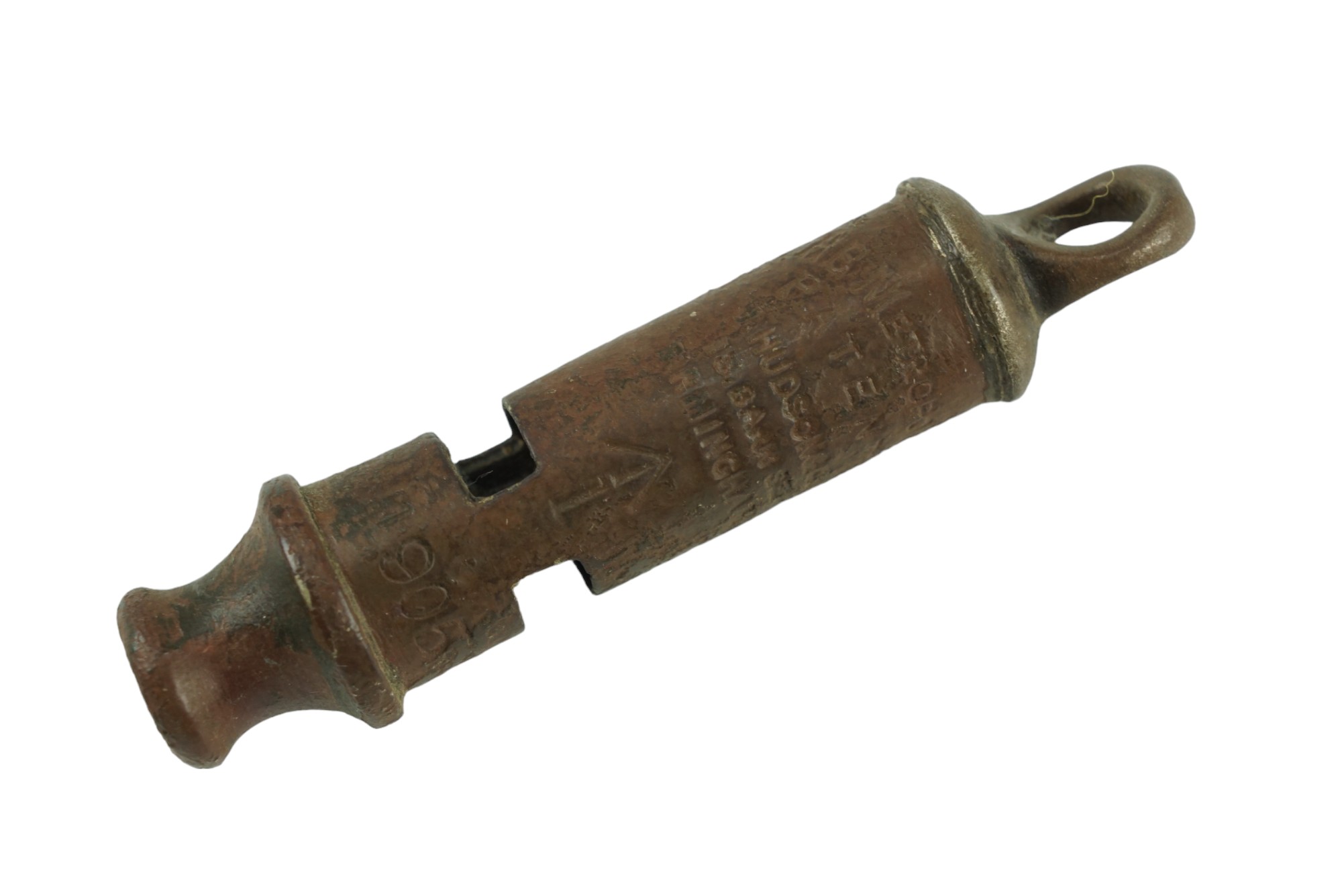 A 1905 Indian Army Hudson Metropolitan Beaufort type whistle