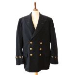 A Second World War Royal Navy chief petty officer's reefer jacket