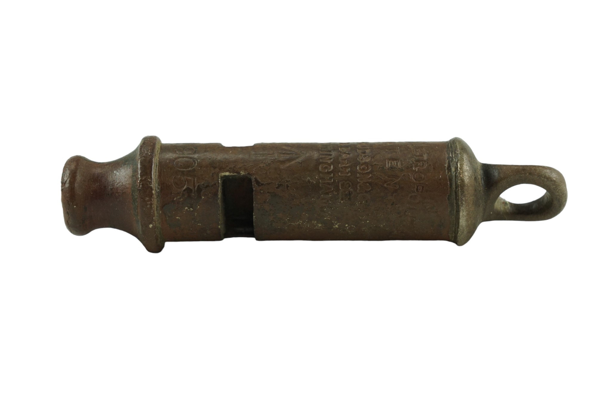 A 1905 Indian Army Hudson Metropolitan Beaufort type whistle - Image 2 of 2