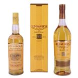 Two bottles of Glenmorangie comprising The Original Ten Years Old single malt Highland whisky and