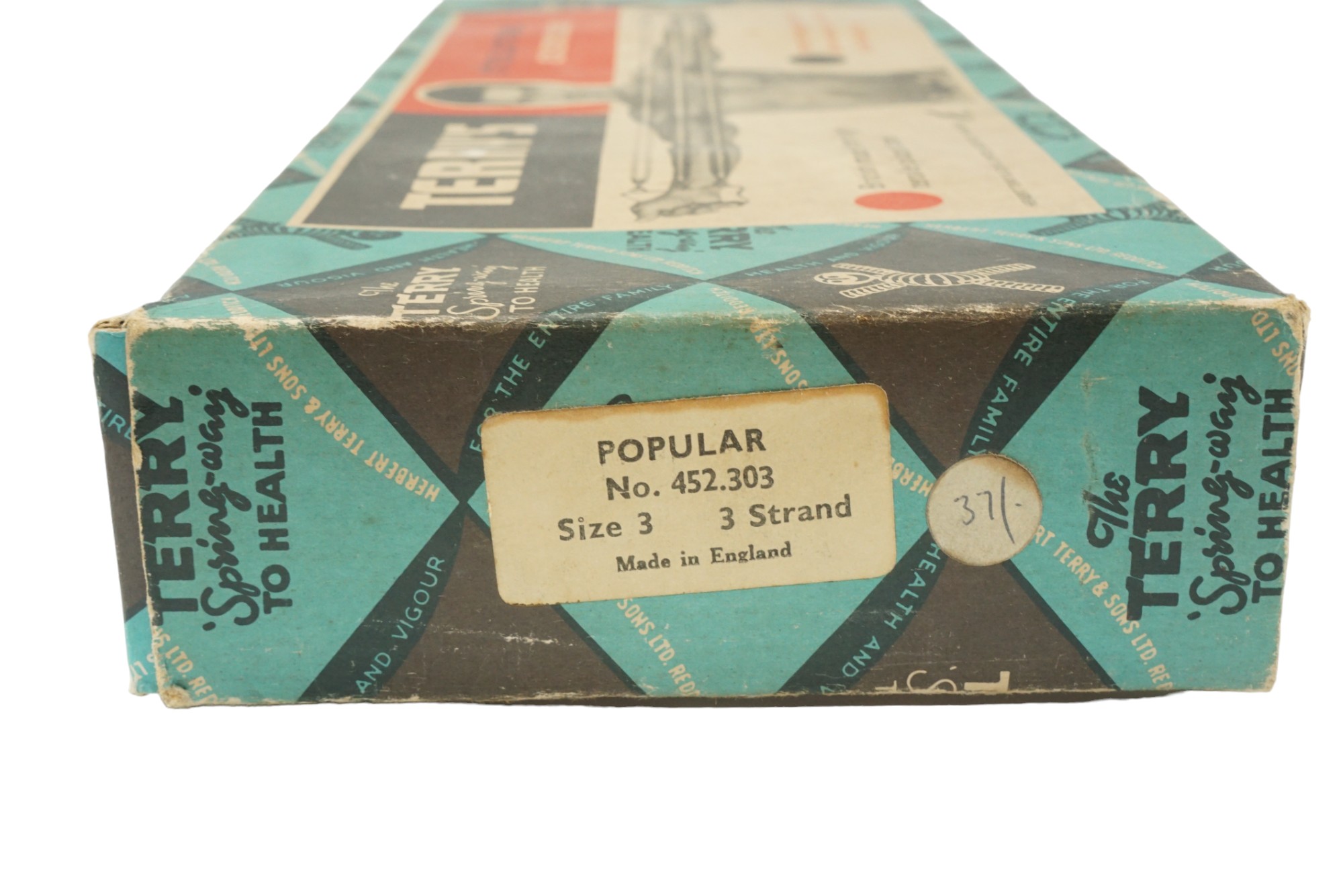 "Terry's Steelstrand Exerciser", in original carton, circa 1960s, [manufactured by Herbert Terry, - Image 6 of 6