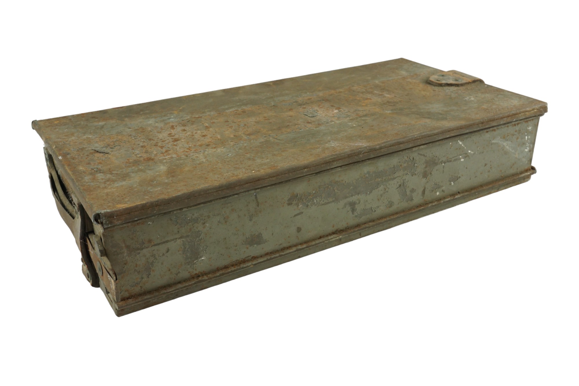 A Great War British Tank Corps Hotchkiss machine gun ammunition box